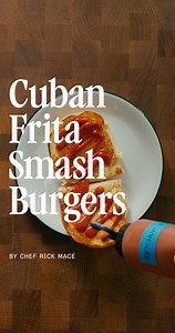 2.5K views | This is a Cuban Frita Smash Burger. This recipe comes...