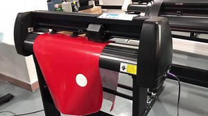 Yinghe 720J 2ft Vinyl Cutting Plotter 720cm No Contour High Speed Sticker Cutter with Art Cut Software Cutting Machine