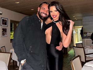 Ex-Miss Croatia and World Cup's sexiest fan Ivana Knoll parties with Drake
