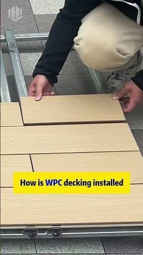 wpc decking how to install