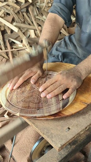 Insane Jigsaw Skills Cutting Wooden Collapsible Basket | Manufacturing Movements #shorts