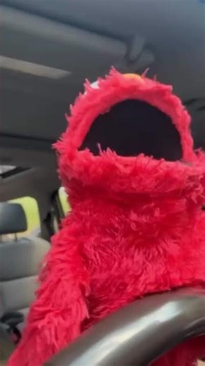 Elmo driving not good #funny #shorts #viral #trending #music #automobile