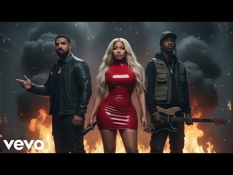 Nicki Minaj, Travis Scott - APEX PREDATOR (ft. Drake, Tyga) AI Music Video