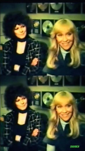 #abba Agnetha & Frida Dutch TV 1975 #shortsabba