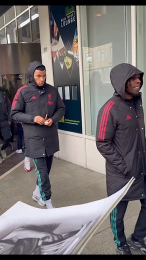 Liverpool FC squad in Frankfurt | Liverpool FC Fans