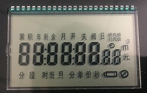 [Hot Item] Tn Htn Instrumentation 7 Segment LCD Without Backlight