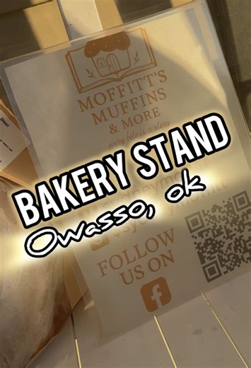 Just found a hidden porch bakery stand in Owasso, OK!! 🍪🍞Moffitt’s Muffins & More is a local bakery stand serving up all the baked goods 👍 … #foodreview #oklahomafoodie #tulsafood #sourdough