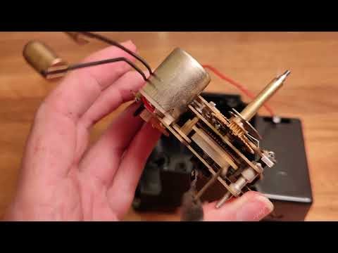 Rhythm battery chime clock | Look inside and maintenance