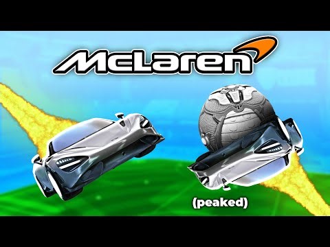 We Tried The NEW McLaren In SSL Rocket League... (and I PEAKED)