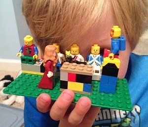 A Lego Journey through Holy Week