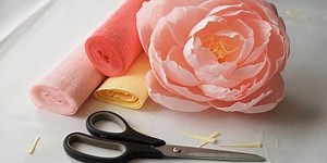 DIY Decorating Idea: Paper Peonies