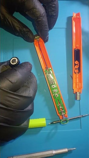 TEMU RECHARGEABLE SOLDERING IRON BATTERY REPLACEMENT