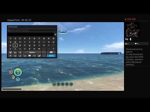 Subnautica how to get console commands for ps4