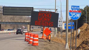 3-year I-35W construction project starts Sunday between Roseville and Lino Lakes