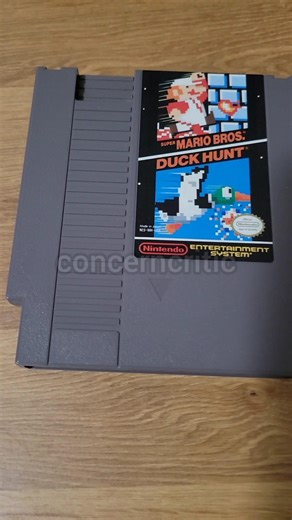 Vintage Nintendo Entertainment System (NES) | Super Mario Bros. / Duck Hunt