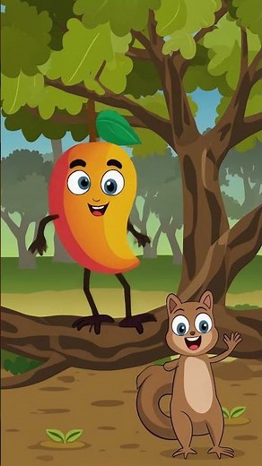 “The Dancing Mango! 🍋✨ Cute Cartoon Surprise for Kids”