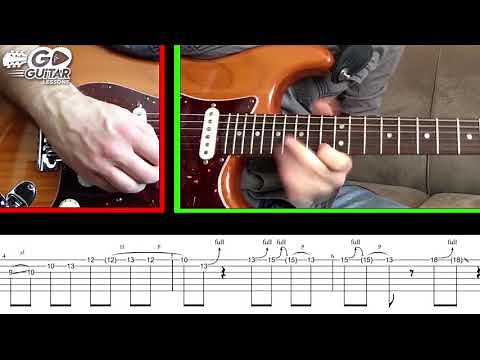 How To Play Black Magic Woman Solo (Main) - Guitar Lesson w/tabs
