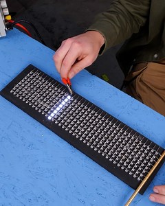 LED display with Arduino | Bored Panda Art