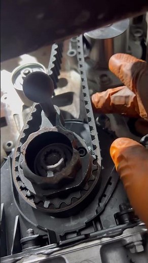 VW transporter timing belt replace full video in my channel