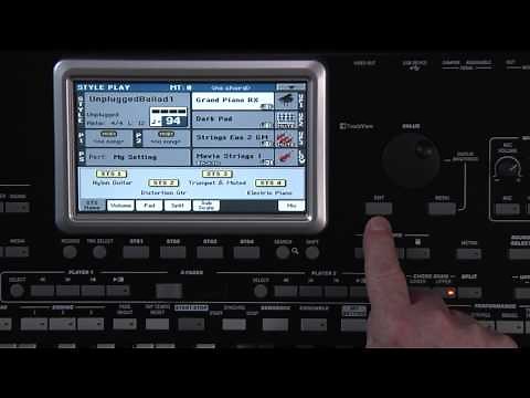 KORG Pa3X LE Video Manual - Part 1: Introduction and Navigation
