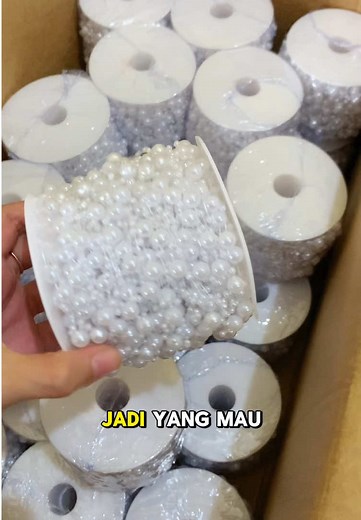 Mutiara Renteng Putih Ready Satu Dus - Beli Sekarang Sebelum Kehabisan