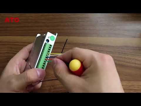 How to connect a BLDC motor to driver and control speed