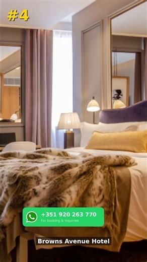 Top 5 Hotels in Lisbon Portugal 2026 🇵🇹 #Shorts