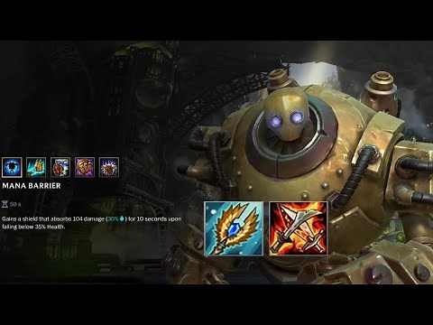 BLITZCRANK Full AP Build Gameplay - LoL Wild Rift