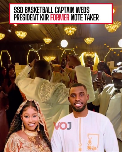 SECOND WIFE JOY: South Sudan Former Basketball team Captain Kuany Kuany celebrates in Style as he ties knot with President Kiir Former Note Taker Amb. Sandra Ajak #southsudanesetiktokers🇸🇸🇸🇸🇸🇸