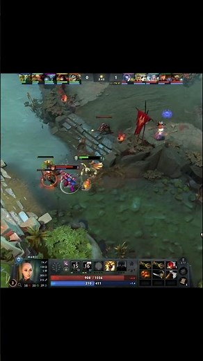 Marci 200 IQ Move – Cleanest Outplay vs Nature’s Prophet! | Dota 2 Highlight #dota2highlights #dota2