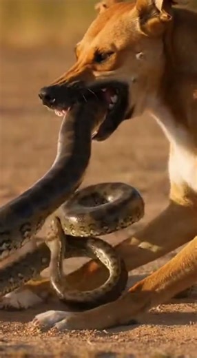 Stonefield Stomp — Mother Dog Flips and Crushes Anaconda to Rescue Puppy