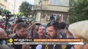 #WorldDNA | 50 people were detained by Turkish police after Istanbul's #LGBTQ community defied the ban and carried out their annual #pride march. Watch more: wionews.com/videos | WION