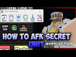 How To Tiny Task Jotaro (Heavenlychad)| Anime Last Stand Update 3