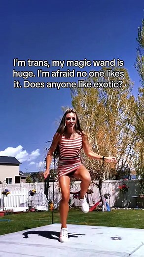 Trans Woman Tricks Straight Guy with Magic Wand | Exotic Transformation