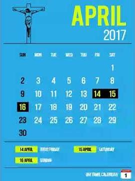 2017 calendar