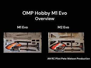 OMP Hobby M1 Evo Overview and Maiden Flight
