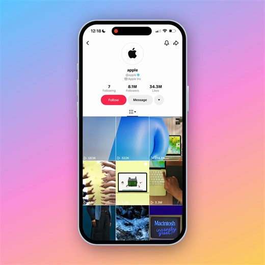 Interesting question: why is Apple active on TikTok but not on X?