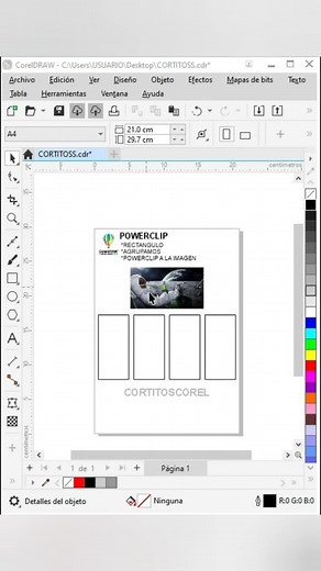 CorelDRAW Básico: PowerClip y Tutorial de Diseño Gráfico