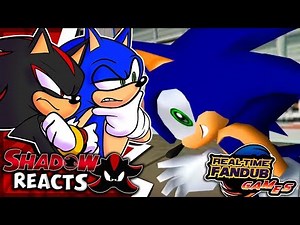 Sonic & Shadow Reacts To Sonic Adventure 2 (Hero Story) | Real-Time Fandub Games!