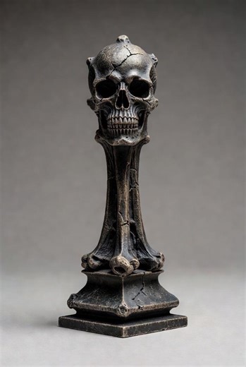 Gothic Skull Chess Piece STL File – Dark Fantasy 3D Print Model (digital Download) - Etsy UK