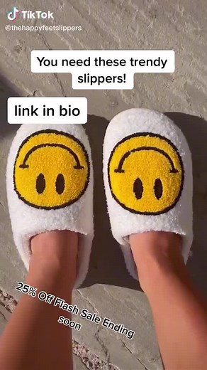 Happy Feet Slippers on TikTok