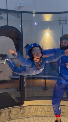 Diego’s FIRST Indoor Skydive on Royal Caribbean!