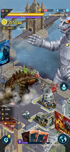 Godzilla Defensive Force - Kumuta Kun vs MechaGodzilla 1974