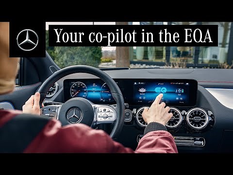 MBUX and Connectivity in the New EQA