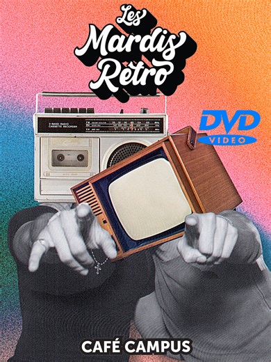 🎉 MARDI RÉTRO, C'EST CE SOIR 🎉 Envie de découvrir les années 50 jusqu'aux années 2000 à travers les meilleurs hits de ces époques? C'est au Café Campus que ça se passe 💃🕺🎶 📍 Au Café Campus | 57 rue Prince Arthur E 🕗 21h30 à 3h 💥 Vibes Rétro = prix Rétro 🙌 🎟️ : Lien en bio #MardiRétro #CaféCampus #RetourDansLeTemps