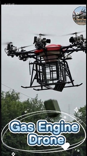 Do you like this gas engine drone? #rcaircraft #rcdrone #drone