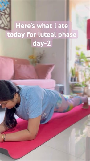 Luteal phase day 2 — real food, real life. Don’t stress too much. Just be aware!