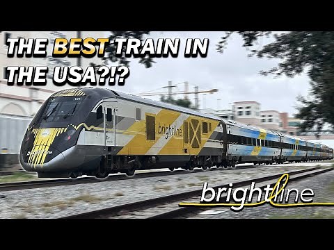 America’s INCREDIBLE PRIVATE Intercity Train - Orlando to Miami with Brightline