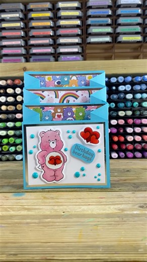 Amazing Pop Up Concertina Box Card