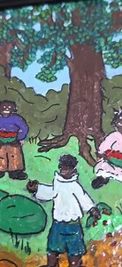 Folk Art Painting of Southern Life - Etsy